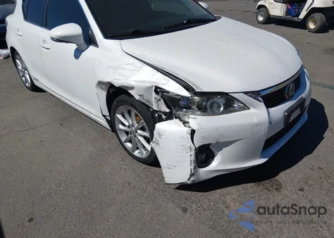 2011 Lexus Ct 200H Premium from USA, damaged, VIN JTHKD5BHXB2009243